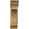 Ekena Millwork Imperial Traditional Smooth Bracket w/ Offset Brace, Western Red Cedar, 7 1/2"W x 24"D x 28"H BKT0806X24X28IMP01SWR - alternate 2